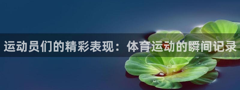 意昂5Kgame体育注册代理：运动员们的精彩表现：体育运动的瞬间记录