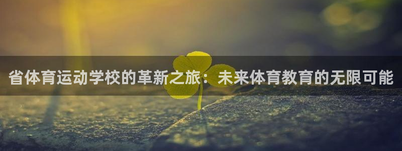 意昂5Kgamekgame：省体育运动学校的革新之旅：未来体育教育的无限可能