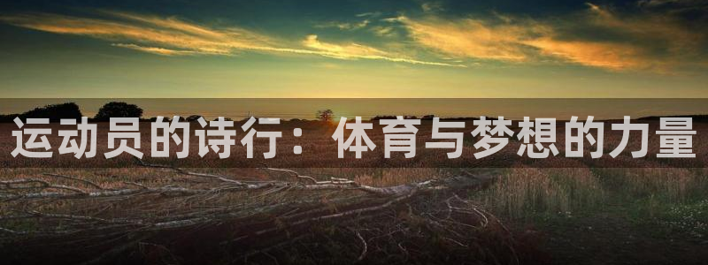意昂5Kgame2登录地址：运动员的诗行：体育与梦想的力量