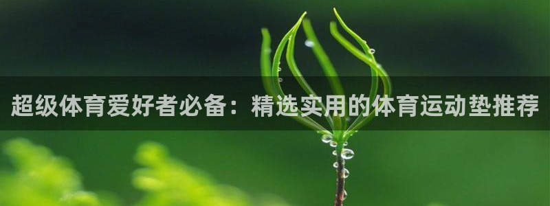 意昂5Kgame官网入口：超级体育爱好者必备：精选实用的体育运动垫推荐